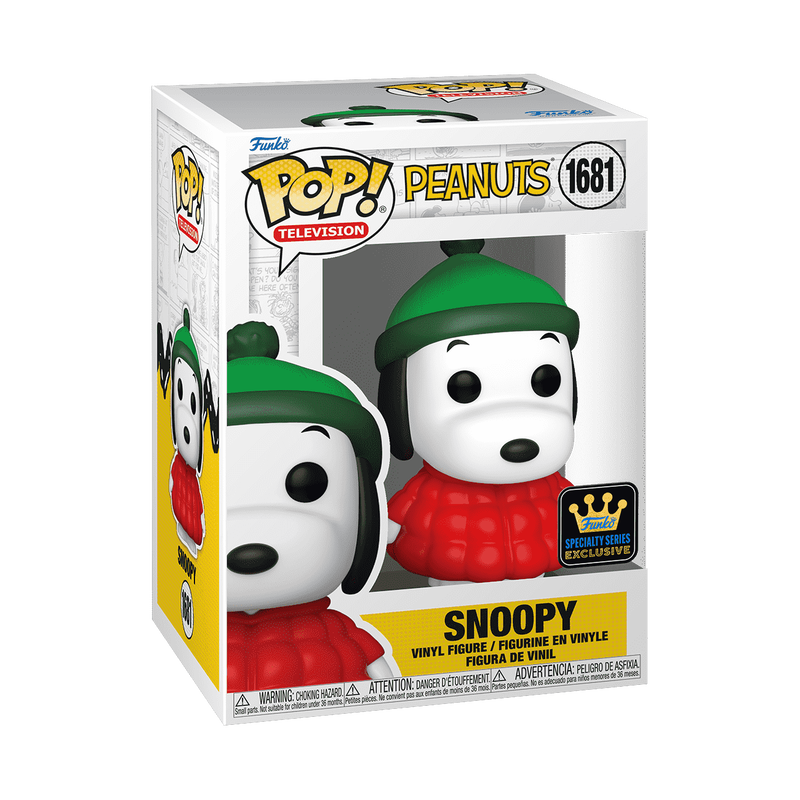 Pop! Snoopy in a Puffer Jacket