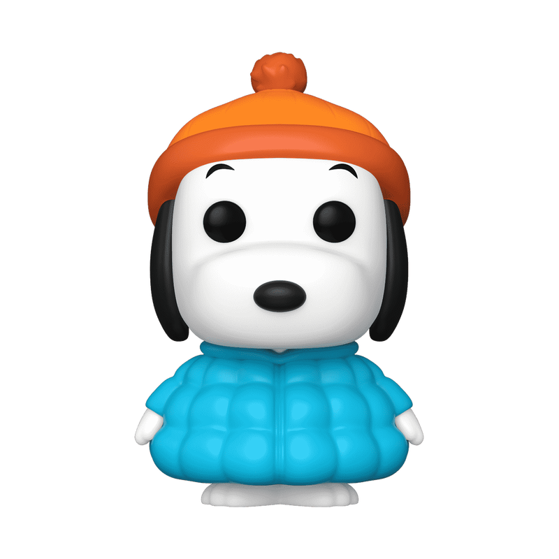 pop snoopy in puffer jacket 1681
