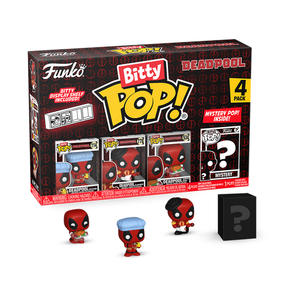 Funko Bitty Pop! Deadpool 4-Pack Series 2