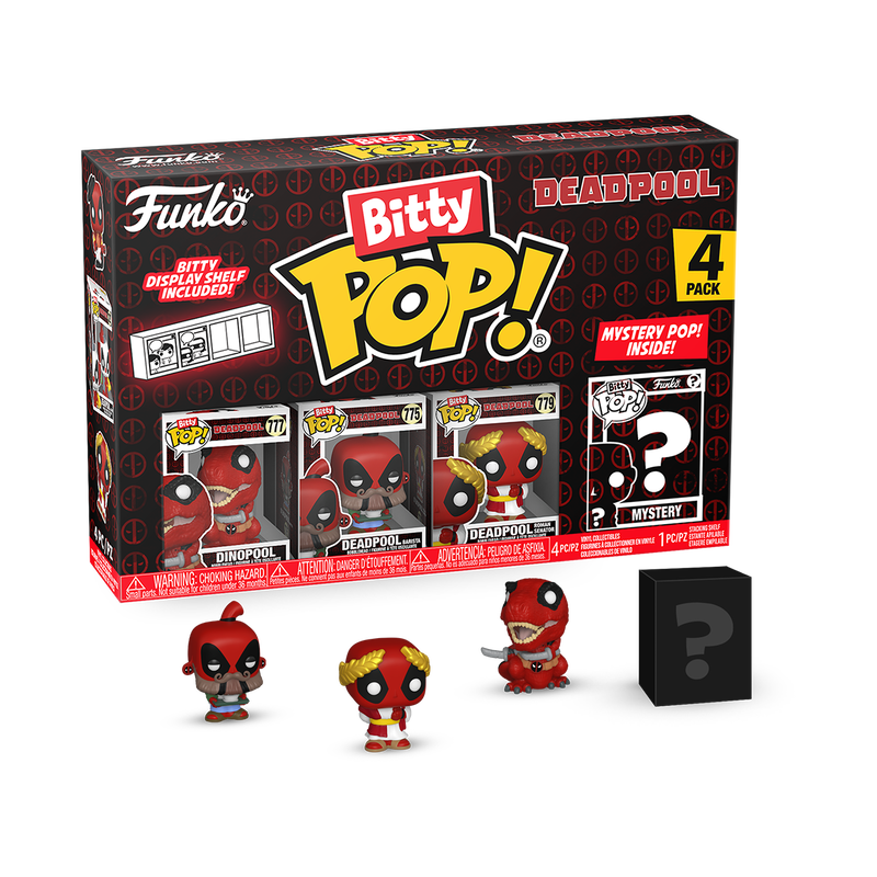 Bitty Pop! Deadpool 4-Pack Series 3
