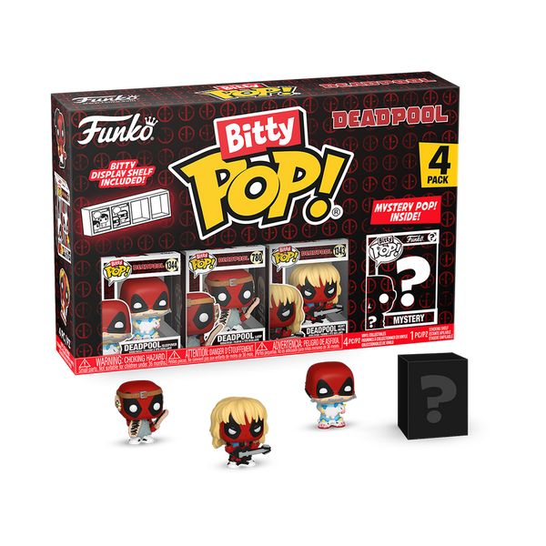Funko Bitty Pop! Deadpool 4-Pack Series 4