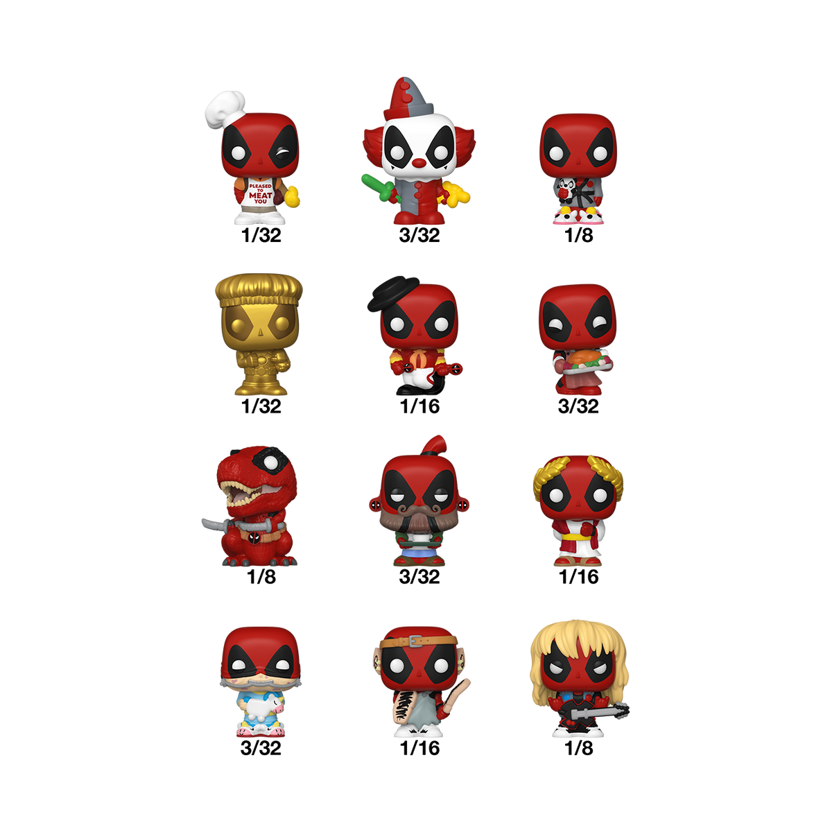 Mystery Bitty Pop! Deadpool