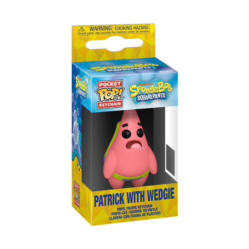Pop! Keychain Patrick avec Caleçon remonté dans les fesses
