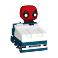 Pop! Rides Super Deluxe Deadpool sur une Zamboni Machine