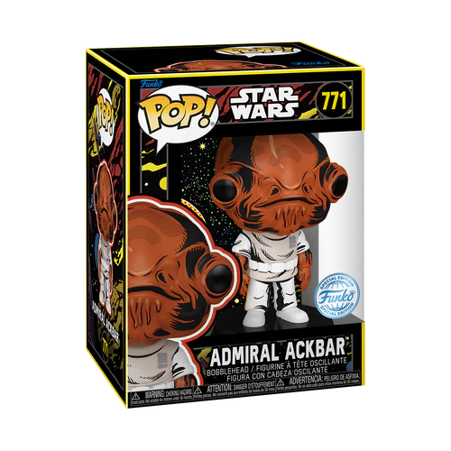 Pop! Ammiraglio Ackbar (Retro)