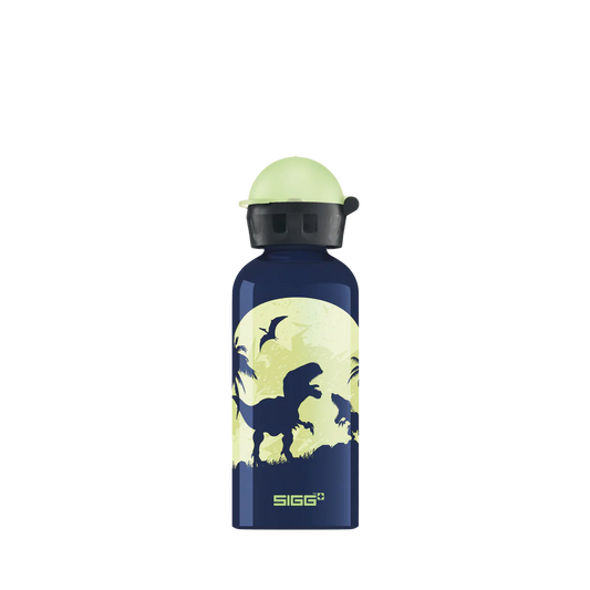 KBT Glow Moon Dinos 0.4 L Children's Water Bottle 