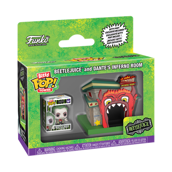 Funko Bitty Pop! Towns Beetlejuice et la salle infernale de Dante