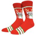Christmas Cat Socks