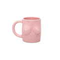 Tazza con seno rosa