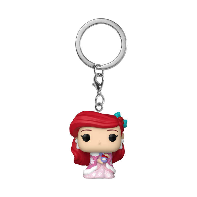 Pop! Keychain Ariel (Winter Outfit)