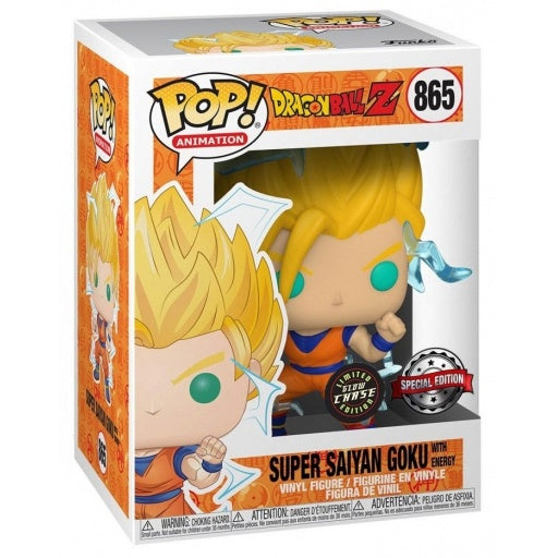 Pop! Super Saiyan Goku avec Chase (GITD)