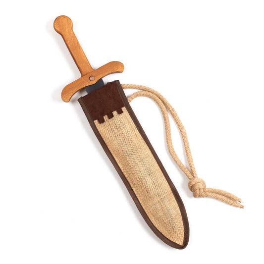 ÉPÉE NOIRE S + ÉTUI - KALID MEDIEVAL