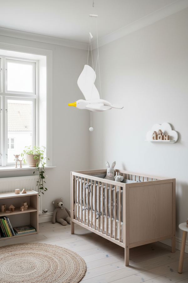Flying Seagull Ceiling Light
