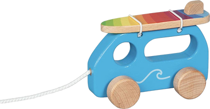 Pull Along Vehicle - Surfer Van