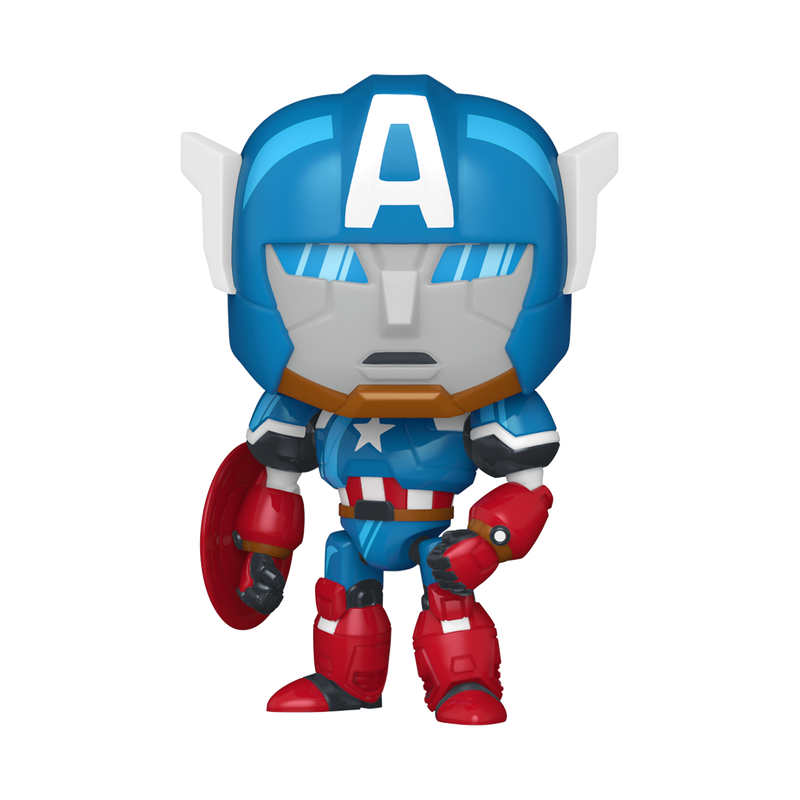 Figurine Funko Pop! Captain America Mech – Marvel What If...?