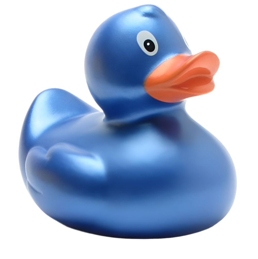 Metallic Blue Duck