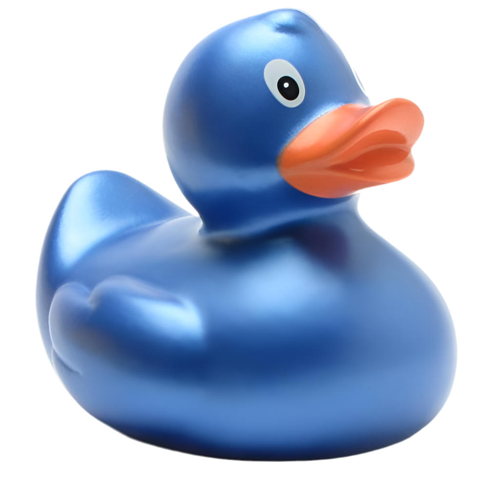 Metallic Blue Duck