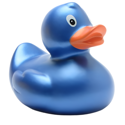 Metallic Blue Duck
