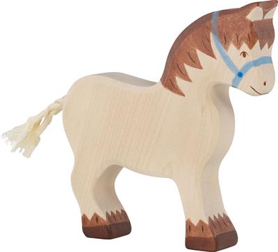 Holztiger Ferme: CHEVAL de TRAIT 15x3x16cm, bois