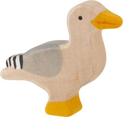 Holztiger Animaux de la mer: MOUETTE 6x2x6cm, bois