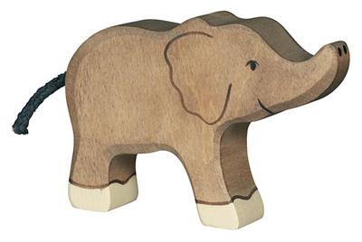 Holztiger Jungle: ELEPHANT petit 12x2x8cm, bois