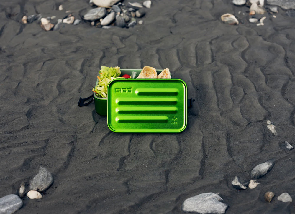 Lunch Food Box en Métal Vert