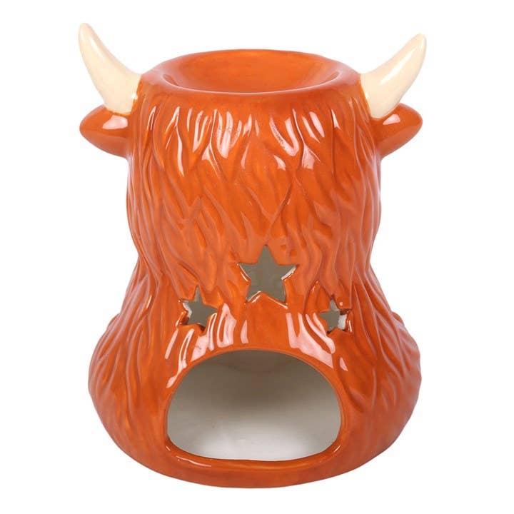 Brûle-parfum et chauffe‑cire Vache des Highlands