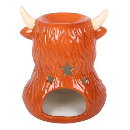 Brûle-parfum et chauffe‑cire Vache des Highlands