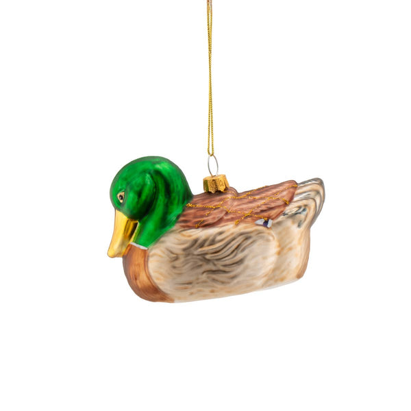 Mallard Duck Christmas bauble