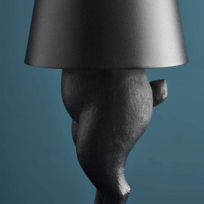 Hiding Rabbit LED Table Lamp, Black
