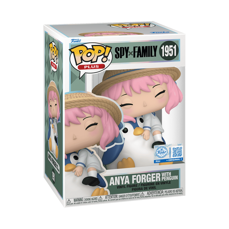 Pop! Anya Forger con il pinguino
