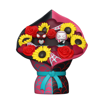 Bitty Pop! Bouquet Miles Morales & Ghost-Spider – visuel officiel Funko