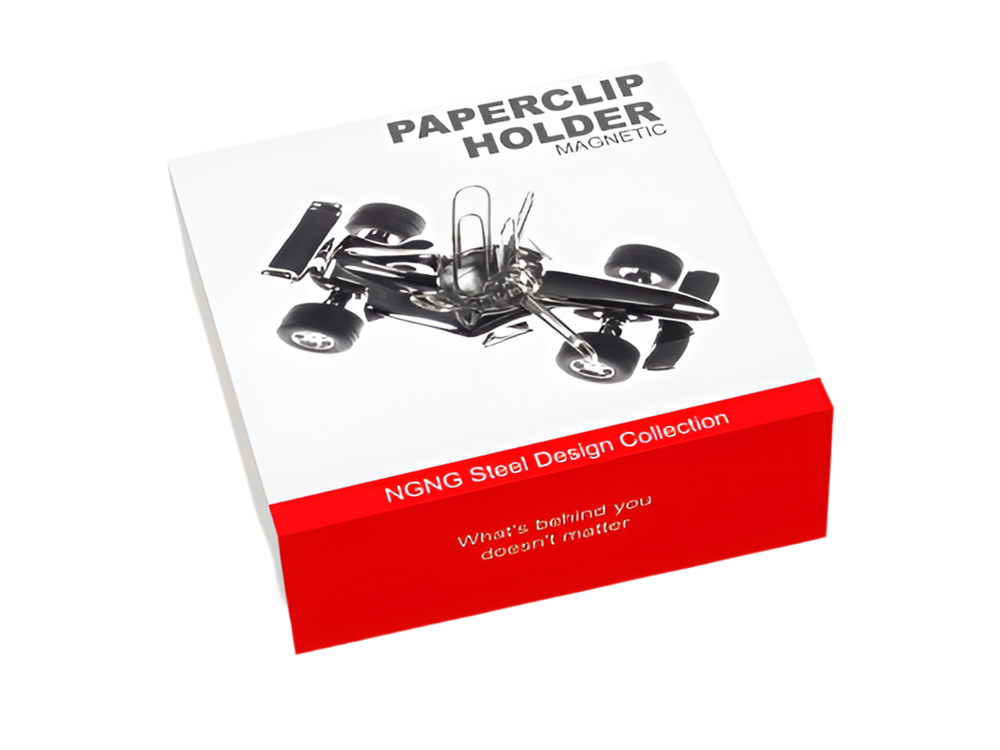 Magnetic F1 Paperclip Holder