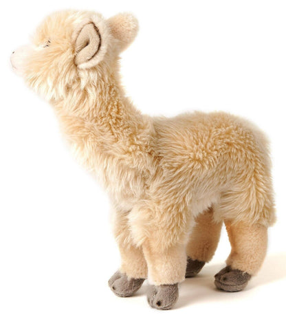 Peluche en alpaga beige debout Uni Toys