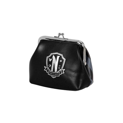 Mercredi Original-Porte-monnaie Retro Maxi, Noir