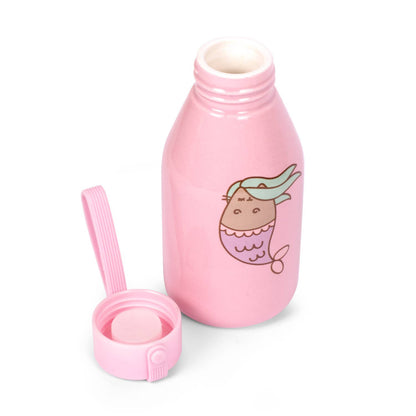 Pusheen Ceramic Water Bottle - Mermaid