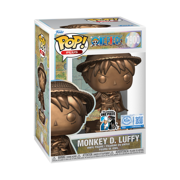 Funko Pop! Plus Monkey D. Luffy Statue (Bronze) – One Piece