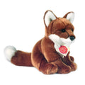Sitzender Rotfuchs aus Plüsch