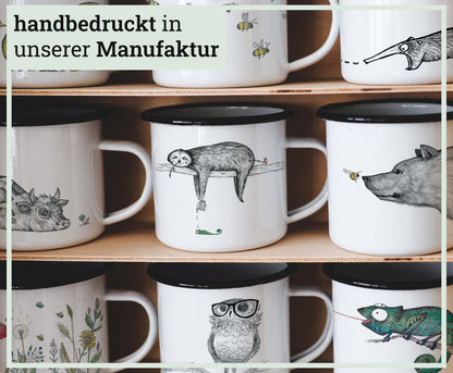 Enamel mug – Lobster