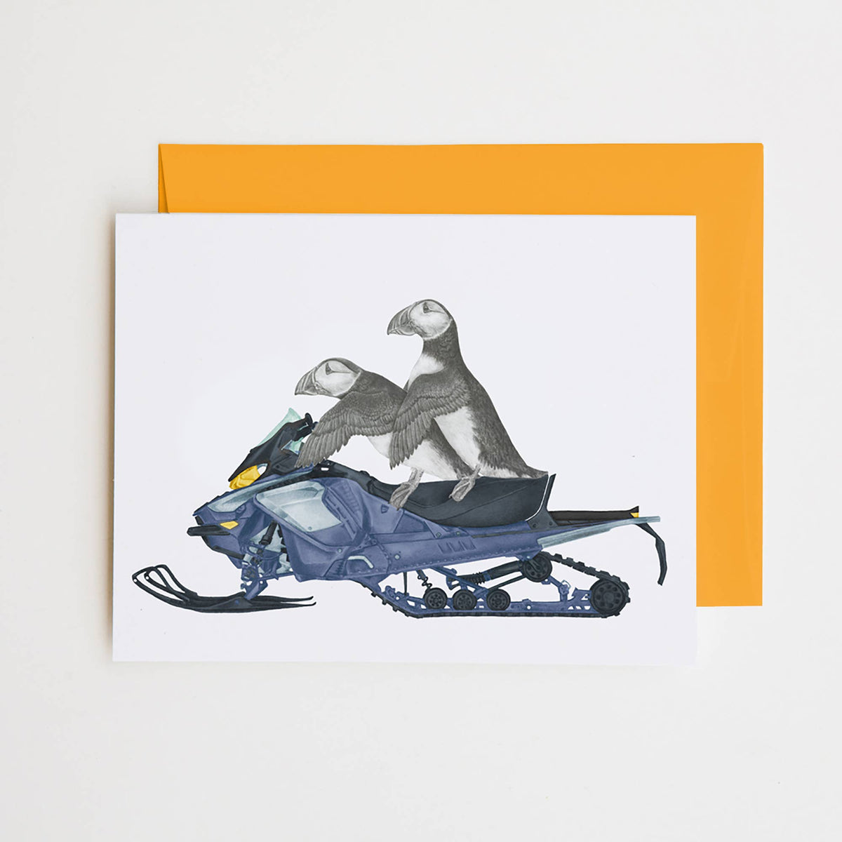 Hazel & filbert Ensueno Shearwater Card