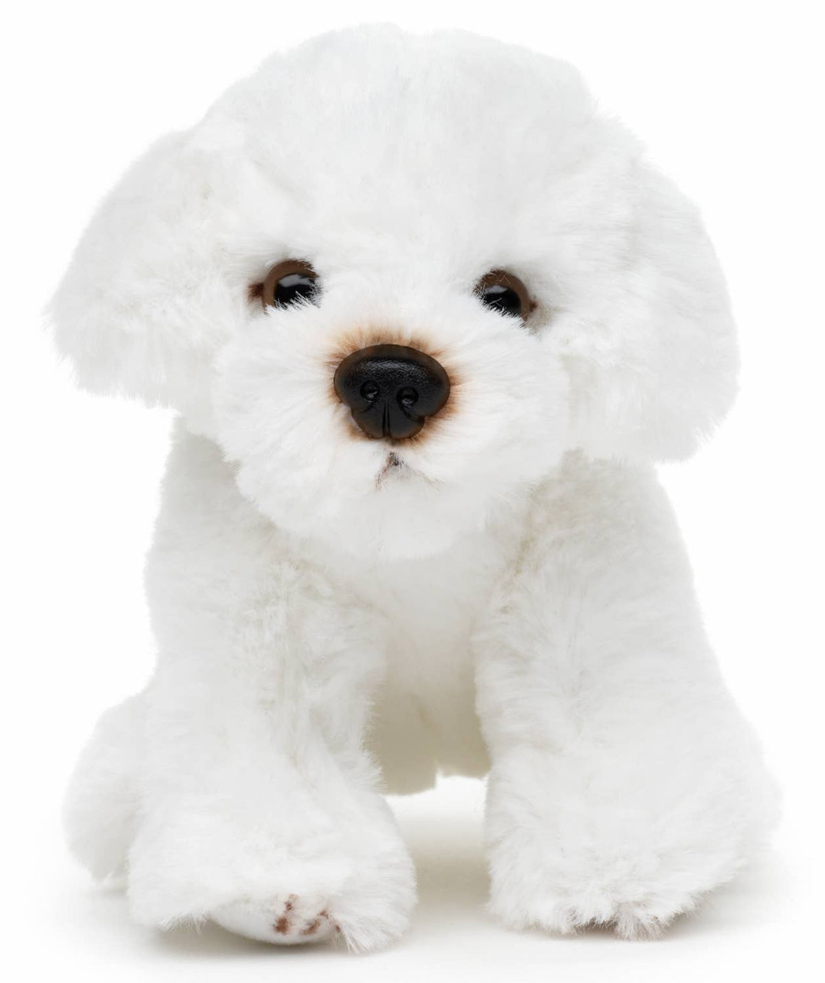 Peluche maltese Bichon seduto