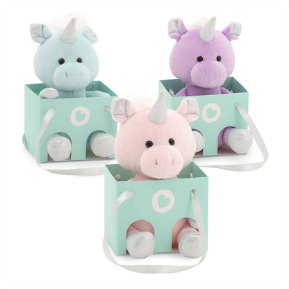 Surprise plush unicorn - 15 cm - from birth