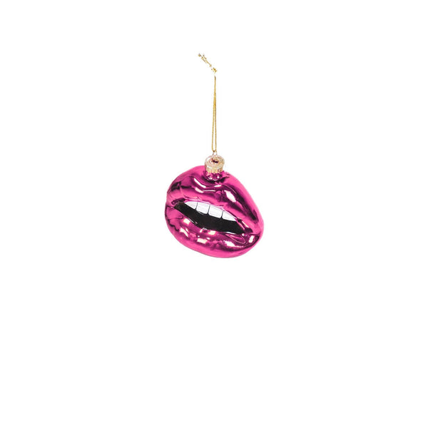 Kiss Me Rose Christmas Ball