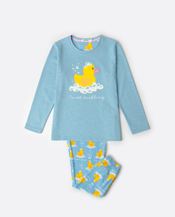 Pyjama Manches Longues Enfant - Canard « Sweet Duckling”