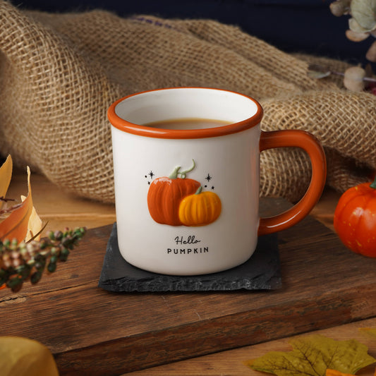 “Hello Pumpkin” Pumpkin Mug