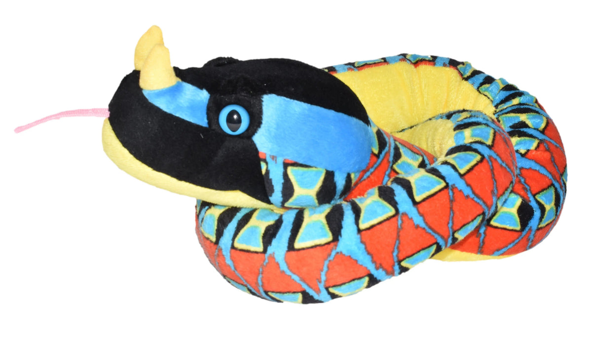   Wild Republic -  Rhino Viper Stuffed Animal - 54"  Stuffed Animals