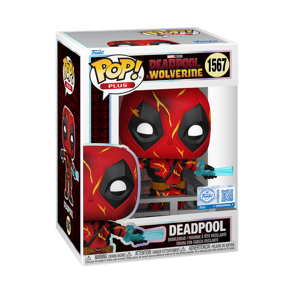 Pop! Plus Deadpool (Time Ripper) #1567