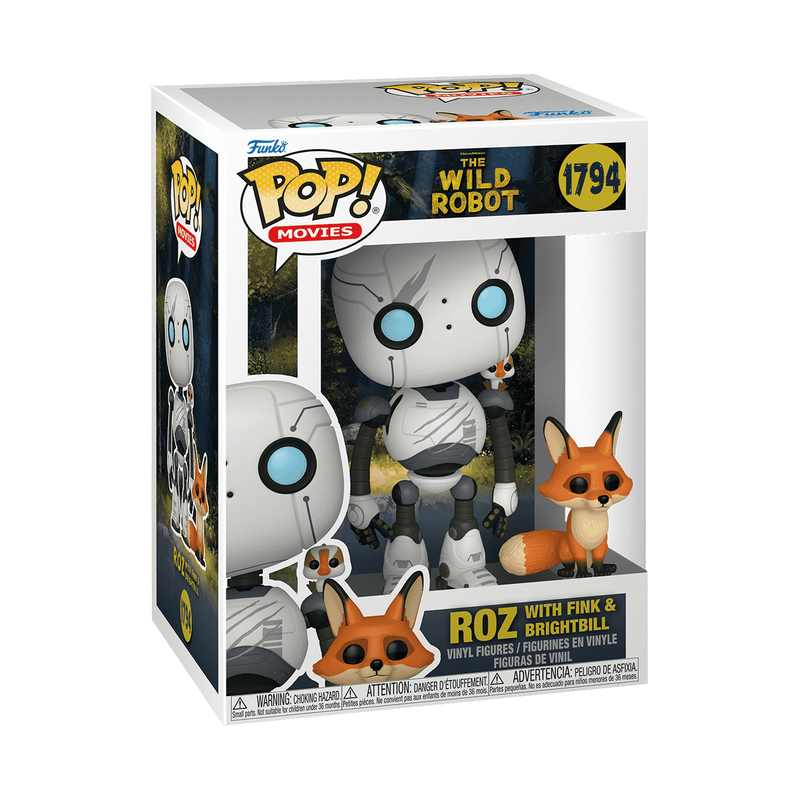 Pop! & Buddy Roz avec Fink & Brightbill