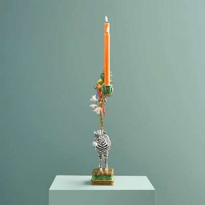 Zebra chandelier, poly/metal, 27 x 9 x 45 cm