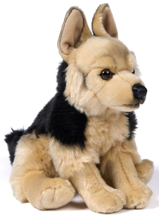 Peluche Berger allemand, assis